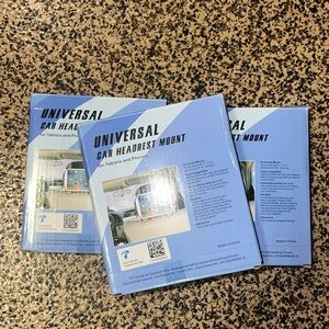 Universal Car Headrest Mount for Tablets and Phones